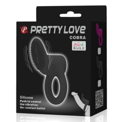 Anneau Vibrant Pretty Love Cobra | Stimulation clitoridienne