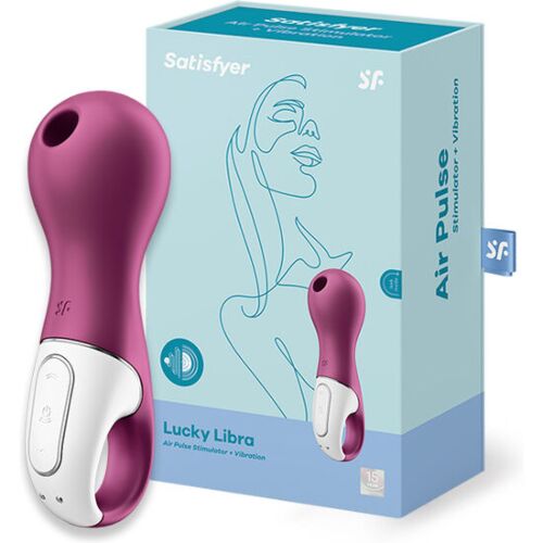 Vibrateur Satisfyer Lucky Libra avec stimulation clitoridienne
