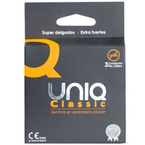 Préservatifs Uniq Classic Sans Latex - Sensation Extrafin