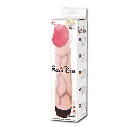 Vibrateur réaliste BAILE Rockin Dong - Dildo vibrant et puissant