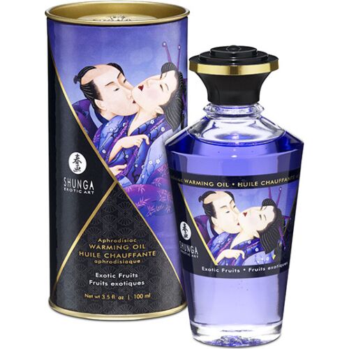 Huile de massage chauffante Shunga 100 ml