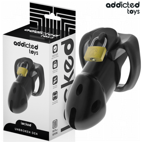 Jaula à Pénis ADDICTED TOYS LOCKED 9,8 cm pour contrôle total