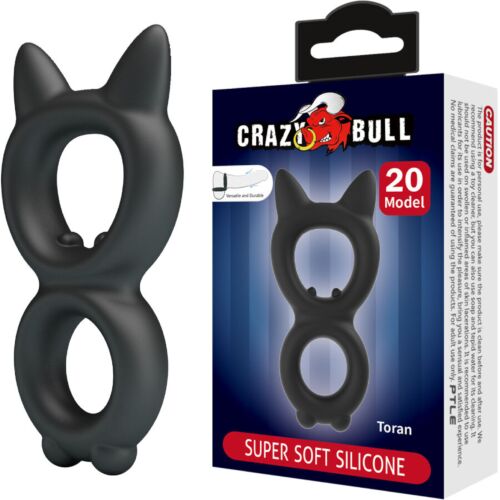 Anillo sin vibración Crazy Bull Toran Modelo 20 - Ajuste ergonómico