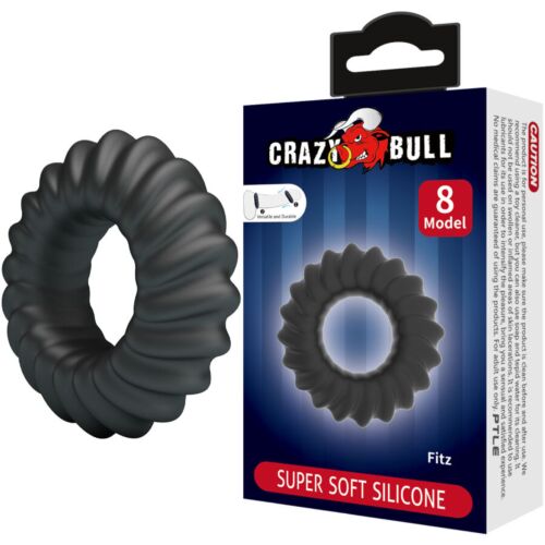 Anillo en silicone Crazy Bull Fitz Modelo 8 - Confort et contrôle