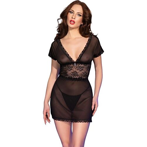 Babydoll Chilirose CR 4830 avec détails en dentelle
