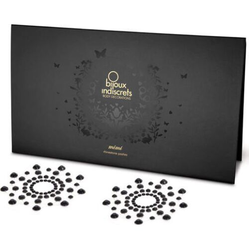 Accessoires Bijoux Jewelry Mimi Noir - Couvre-tétons brillants