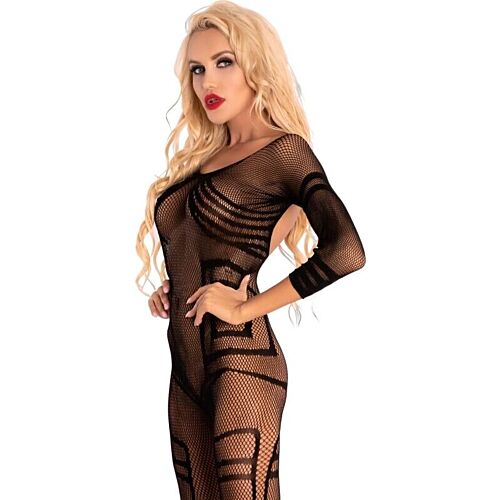 Bodystocking Livco Corsetti LC 17325 avec ouverture entrejambe