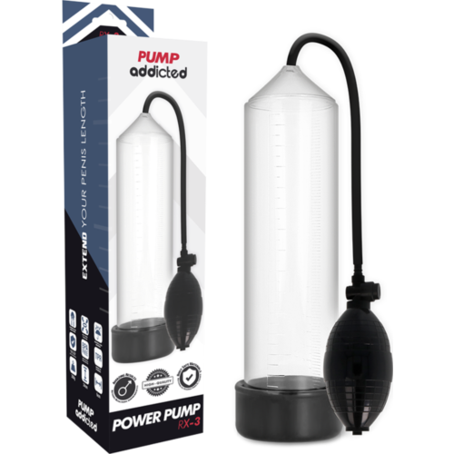 Pompe d'érection PUMP ADDICTED RX3