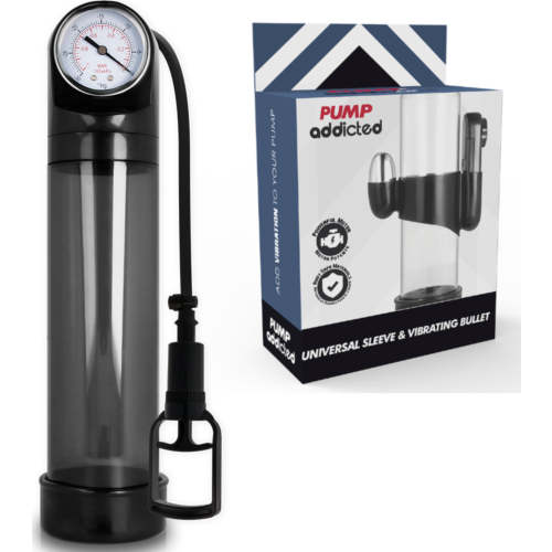 Bombe de pénis Pump Addicted RX9 avec vibrateur