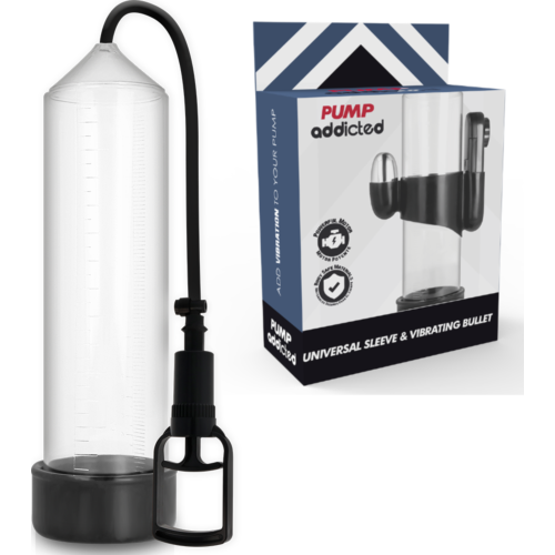 Bombe pénienne Pump Addicted RX7 avec vibrateur