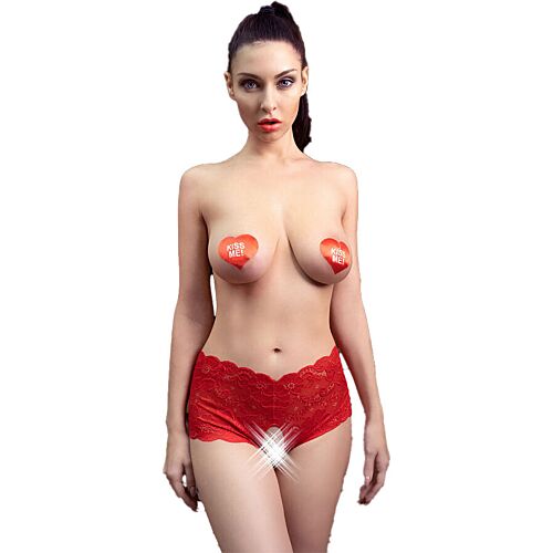 Culottes Crotchless Chilirose CR 4641 avec entrejambe ouvert