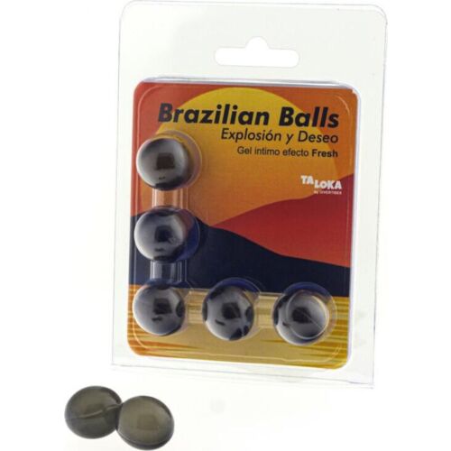 Bolas Brazilian Balls TALOKA avec gel excitant effet frais