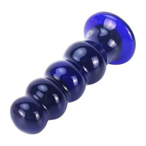 Plug anal TOYJOY Buttox en verre vibrant avec 5 modes de vibrations