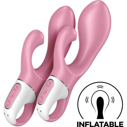 Vibrateur Rabbit Satisfyer Air Pump Bunny 2 - Gonflable et puissant
