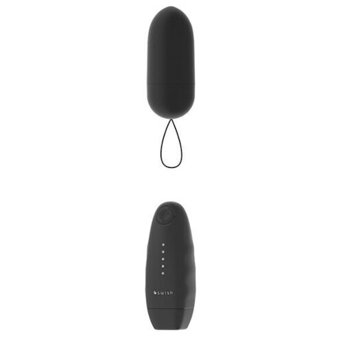 BNAUGHTY Huevo Vibrador Inalámbrico Clásico – B SWISH-Negro