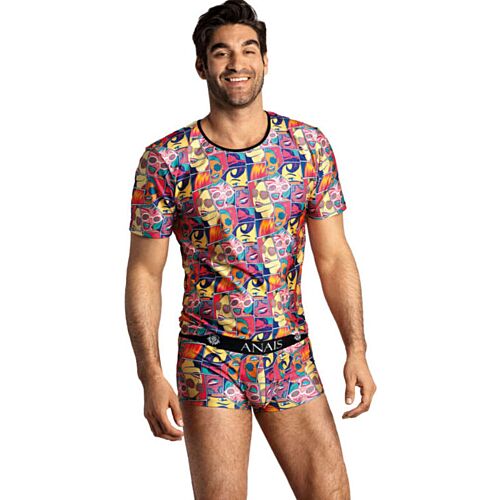 Camiseta ANAIS MEN Comics L - Ajuste recommandé