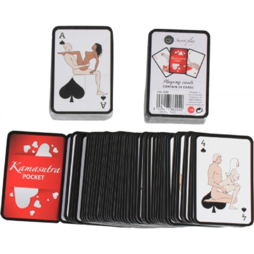 Jeu de cartes Kamasutra SECRETPLAY format poche