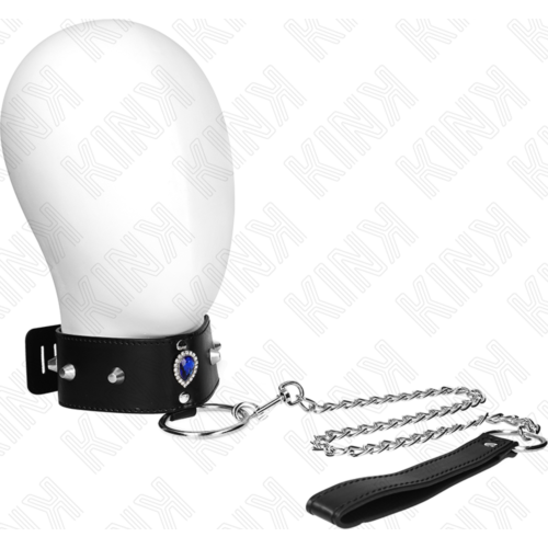Collier KINK avec laisse ajustable 65 cm