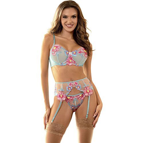 Ensemble de lingerie SUBBLIME 957650 avec porte-jarretelles
