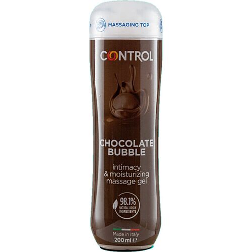 Gel de Massage Chocolat Bubble 3 en 1