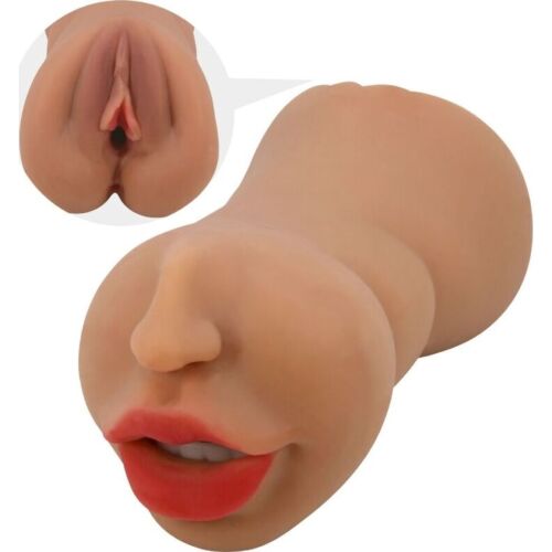 Masturbateur Crazy Bull Zoey double bouche et vagin