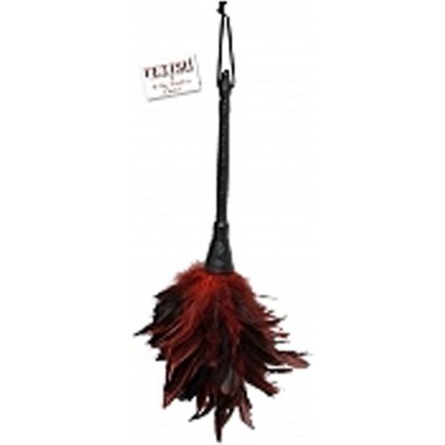 Caresseur à plumes FETISH FANTASY SERIES Noir et Rouge