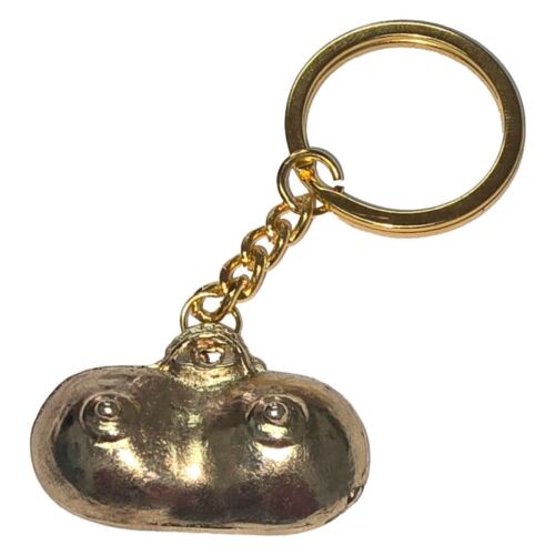 Accessoire Diablo Picante - Porte-clés en métal doré