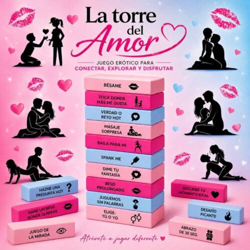 Jeu de Couple DIVERTY SEX LOVE TOWER GAME