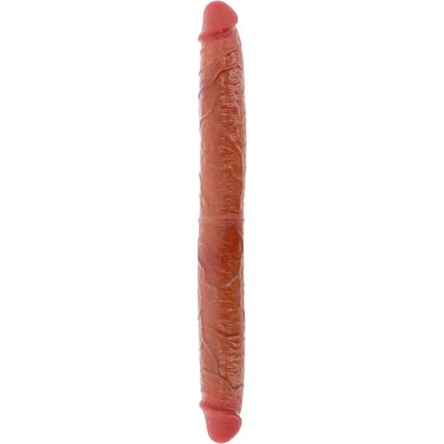 Dildo double dong Get Real 46 cm avec prépuce mobile