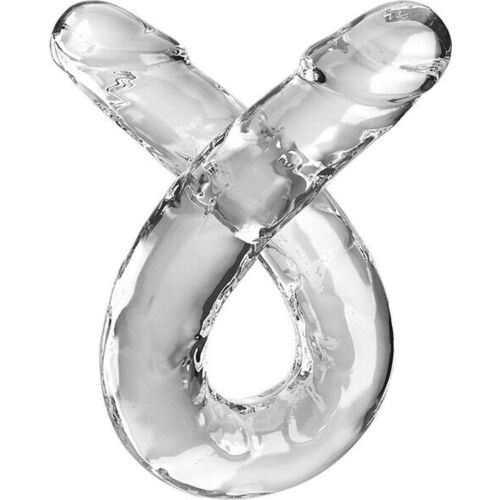 Dildo double KING COCK Double Trouble 46 cm