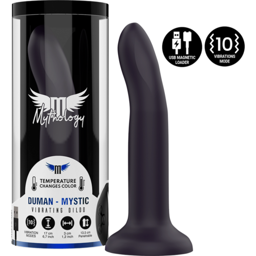 Vibromasseur Mythology Duman Mystic M - Change de couleur