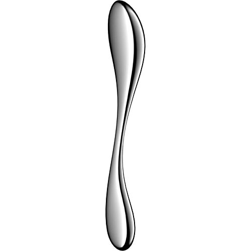 Dildo Satisfyer Star Force 3 en acier inoxydable double usage