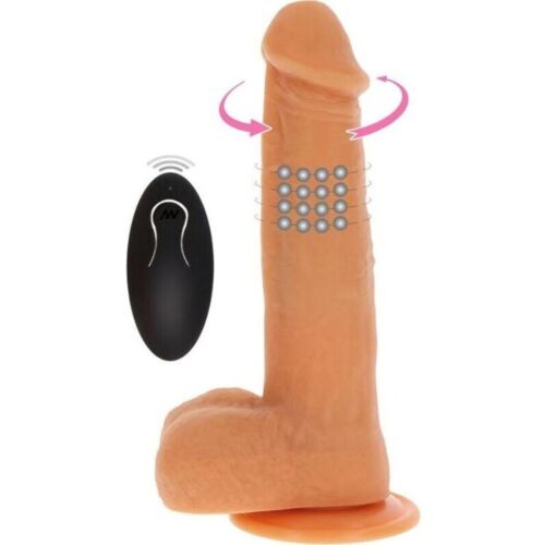 Dildo Vibrant GET REAL avec Perles Rotatives