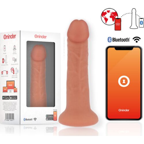 Dildo Vibrateur ONINDER Bogotá 22 cm - Contrôle par APP