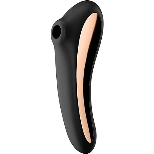 Stimulateur de Clitoris Dual Kiss Satisfyer - Noir