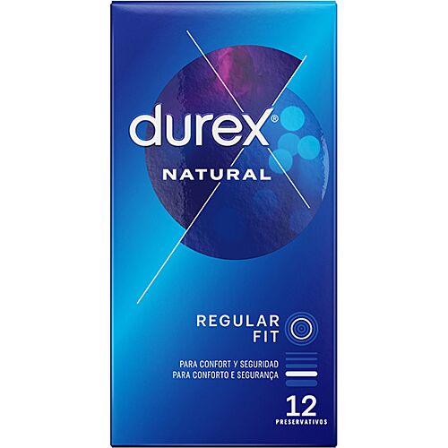 Préservatifs DUREX Naturel Plus - Confort et sécurité