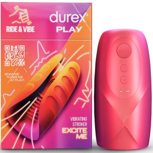 Masturbateur Durex Ride & Vibe avec textures internes