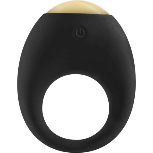 Eclipse annulaire de vibrateur noir pour pénis