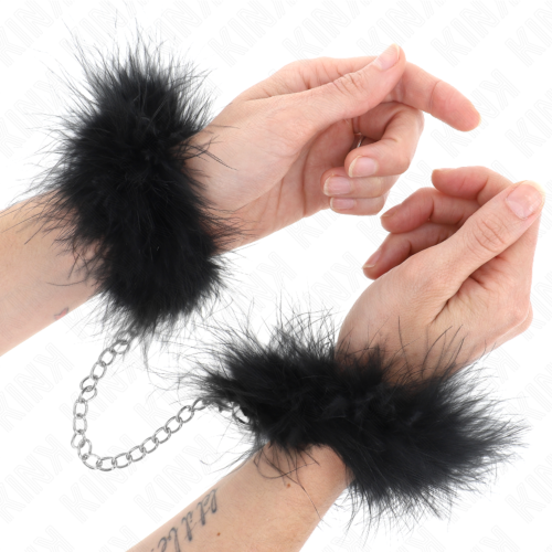 Esposas KINK WRIST RESTRAINT - Mini Esposas de Plumas