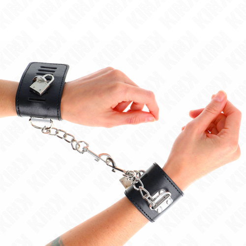 Menottes KINK ajustables en métal pour un contrôle optimal