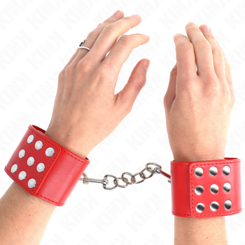 Menottes de poignet KINK à fermeture pression réglables 19-24 cm x 5,5 cm