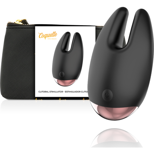 Stimulateur clitoridien Coquette Chic Desire avec vibrations puissantes