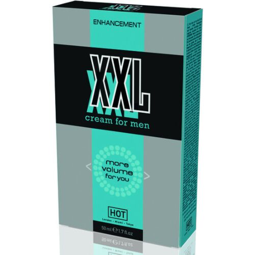 Crème Potenciatrice XXL HOT pour Hommes 50ml - Efficacité Lipofilling