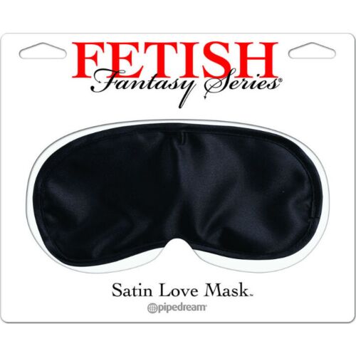 Masque d'amour FETISH FANTASY SERIES en satin noir