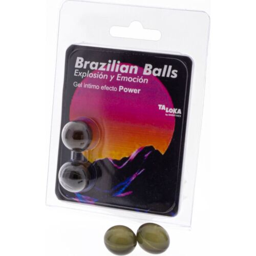 Balles Brésiliennes Taloka avec gel excitant effet puissant