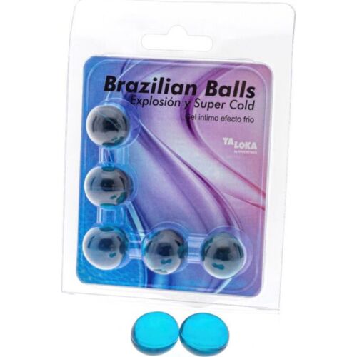 Boules Brésiliennes Taloka Gel Excitant Effet Froid