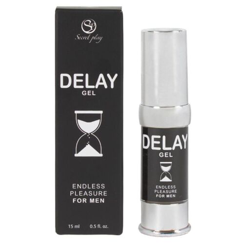 Gel retardant Secretplay Endless Pleasure 15 ml avec effet frais