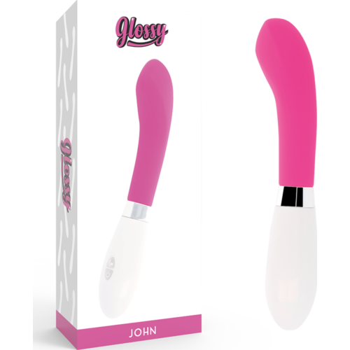 Vibrateur GLOSSY John avec courbe naturelle