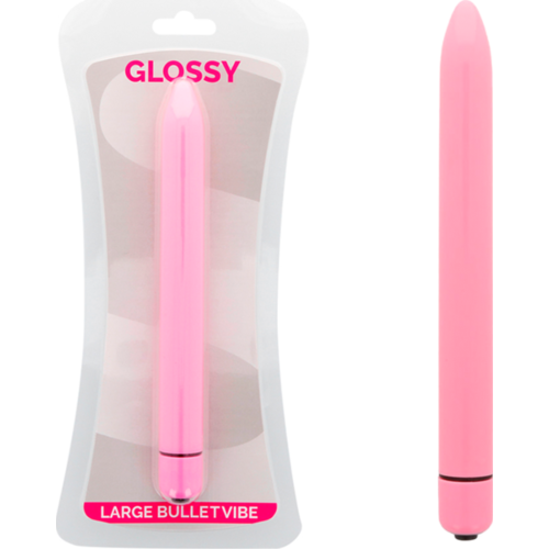 Vibromasseur GLOSSY SLIM - compact et silencieux