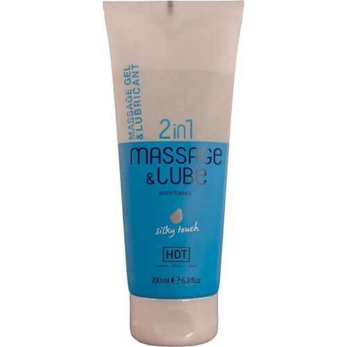 Gel de Massage et de Glisse 2 en 1 HOT - Tacte Soyeux
